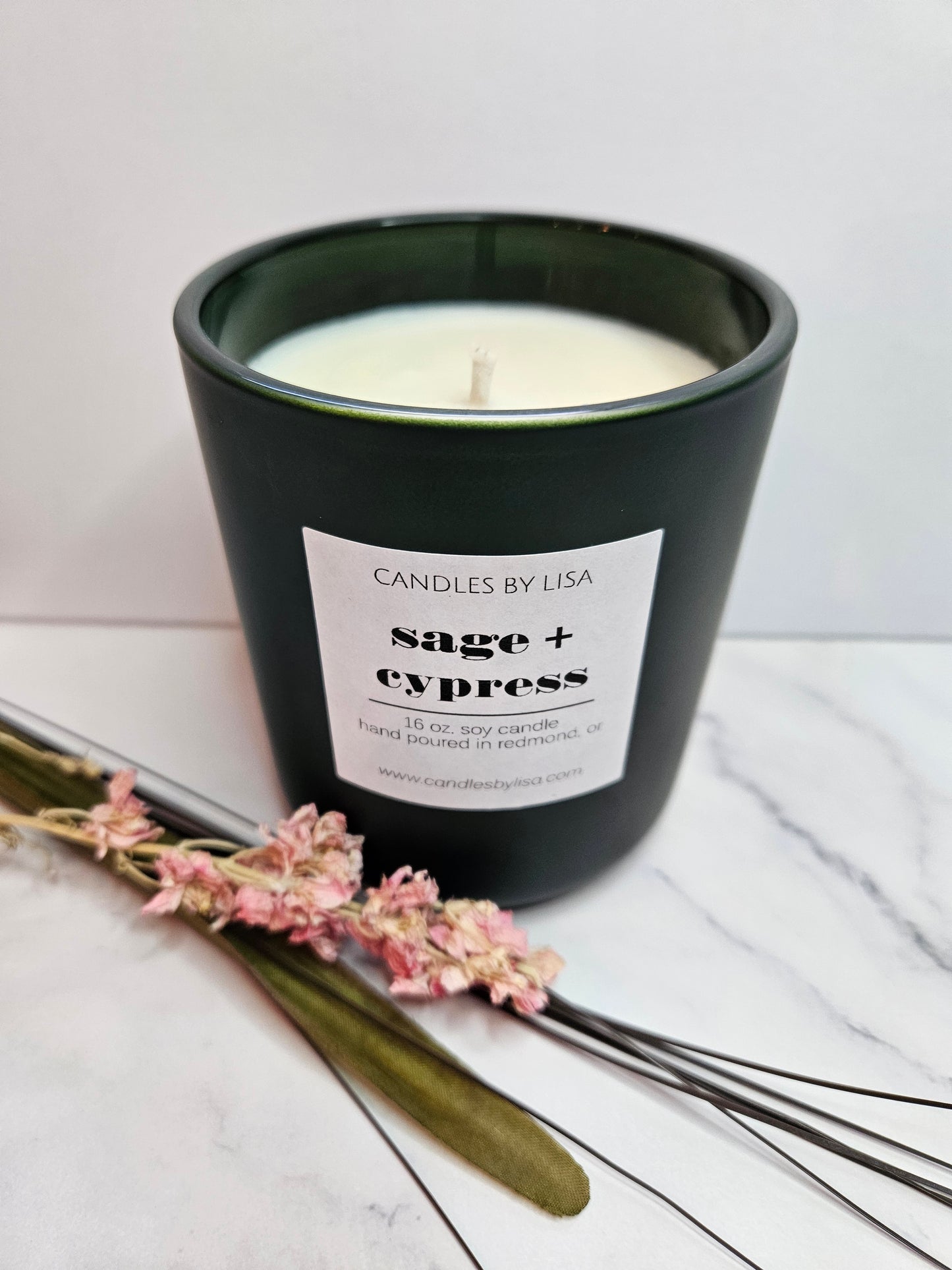 16oz Aura, Dark Green