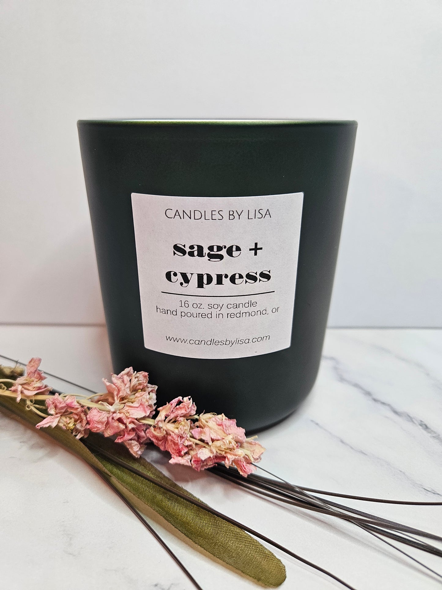 16oz Aura, Dark Green